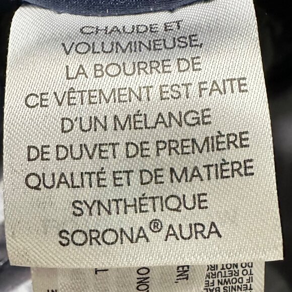 Calvin Klein Women's XL Down Puffer Coat - Navy Blue - Picture 4 of 11